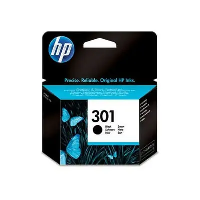 Hewlett Packard Cartouche d'encre HP Deskjet 1000 1050 2050 3000 3050 CH561EE301 noir No. 301 1 (CH561EE301)