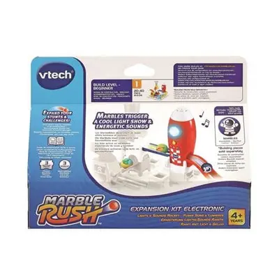 VTECH - Marble Rush Circuit a Billes - Expansion Kit Electronic - Fusée Sons et Lumieres