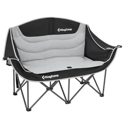 Canapé de camping Duo Deluxe Double Lounge 2 personnes Chaise pliante