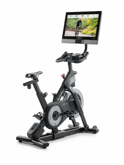 Vélo d'appartement Commercial S27i connecté iFIT / Écran tactile 27"