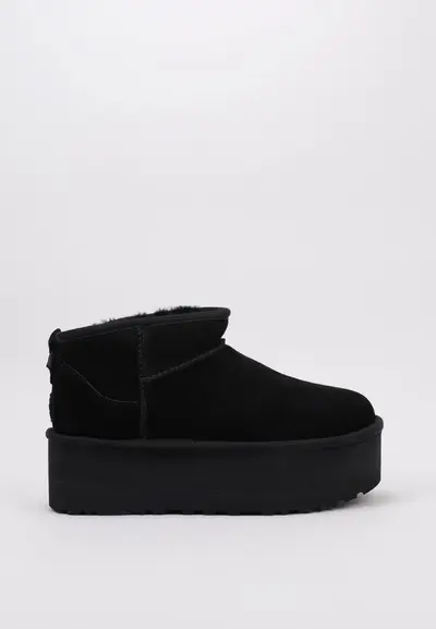 Botas Esquimales Botas Esquimales Mujer UGG Classic Ultra Mini Platform Noir