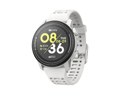 Montre COROS Pace 3 blanche avec bracelet en silicone