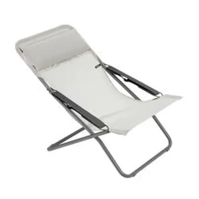 Chaise longue / bain de soleil pliant - TRANSABED - Beige - Lafuma Mobilier