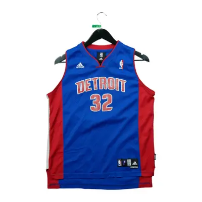 Reconditionné - Maillot Adidas Detroit Pistons Hamilton NBA - État Excellent