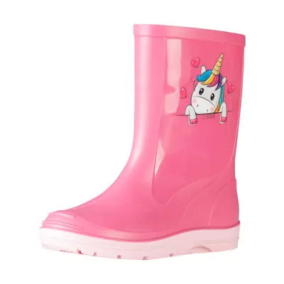 Bottes d'équitation de pluie PVC fille Horka