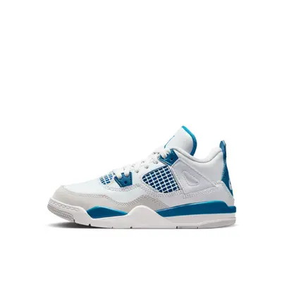 chaussures Air Jordan 4 Retro Military Bleu (2024) Enfant et Bébé