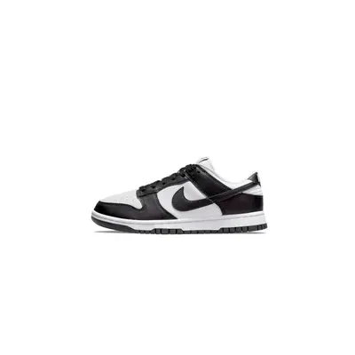 chaussures Nike Dunk Low Next Nature Black White