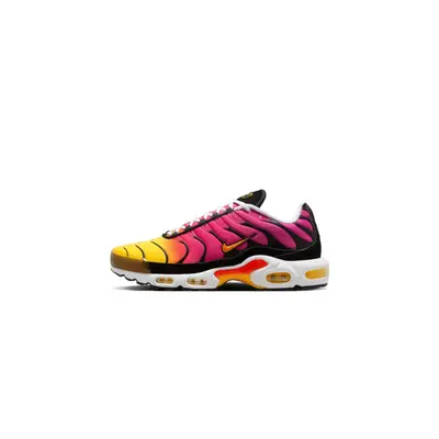 chaussures Air Max Plus Yellow Pink Gradient