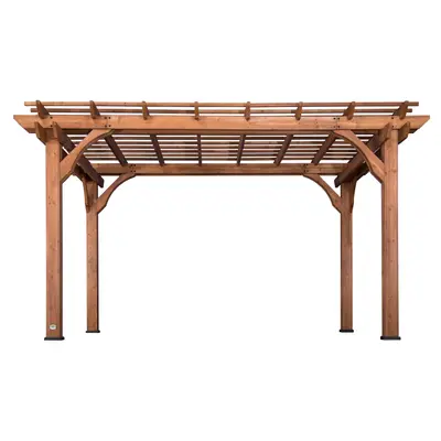 Backyard Discovery Pergola Bois, 100% Bois de Cèdre - Pergola Terrasse 305x472cm