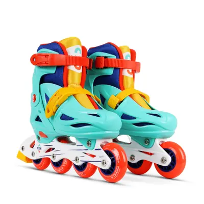 Roller enfant OLSSON LITE MAX Turquoise taille (32-35) roulements 608Z