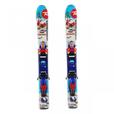 RECONDITIONNE - Ski Junior Rossignol Robot Cars + Fixations - BON