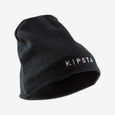 BONNET  FOOTBALL ENFANT KEEPWARM NOIR