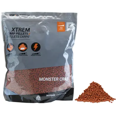 Pellets pêche de la carpe Xtrem Carp Pellets 3kg 4mm Monstercrab