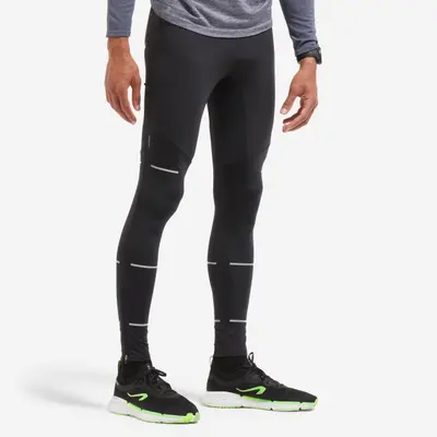 Collant de running respirant Homme - KIPRUN Run 500 Dry Noir