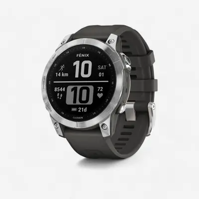 MONTRE GPS CONNECTÉE GARMIN FENIX 7 ARGENT GRIS