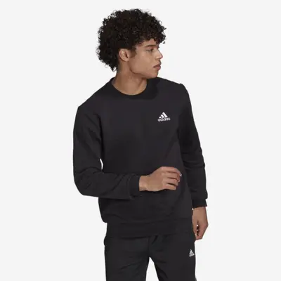 SWEAT-SHIRT DE FITNESS SOFT TRAINING ADIDAS HOMME NOIR