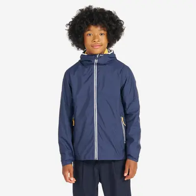 Veste imperméable de voile - veste de pluie SAILING 100 Enfant  Navy