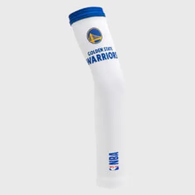 Manchon basketball NBA Golden State Warriors Enfant - E500 Blanc