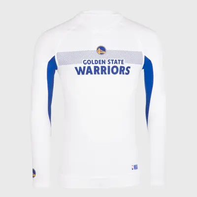 Sous-maillot basketball nba golden state warriors homme/femme - ut500 blanc