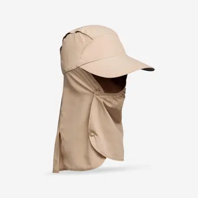 Casquette de Désert Trekking DESERT 900 anti-UV marron