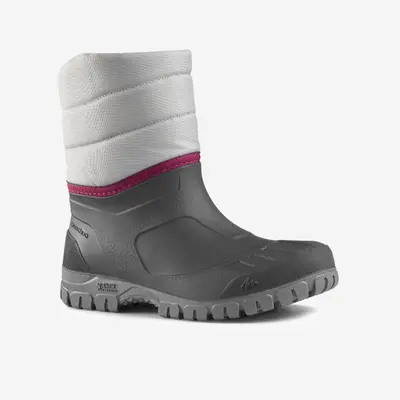 Bottes de neige chaudes imperméables de randonnée  - SH100 mid - Femme