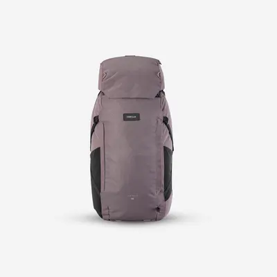 Sac à dos de voyage et trekking ouverture valise 60 + 6 L Femme - Travel 900