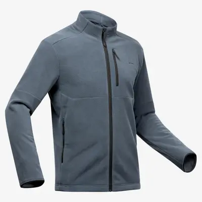 VESTE POLAIRE RANDONNEE MH 500 GRIS ABYSSES