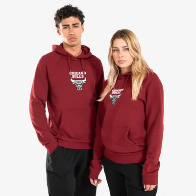 Sweat à capuche chicago bulls homme/femme - hoodie 900 nba rouge bordeaux