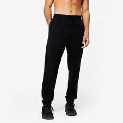 Pantalon jogging fitness Homme - 500 Essentials noir