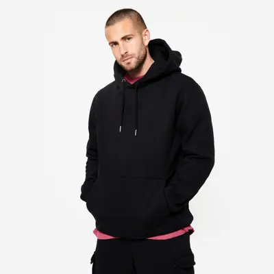 Sweat à capuche Fitness Homme - 520 Noir