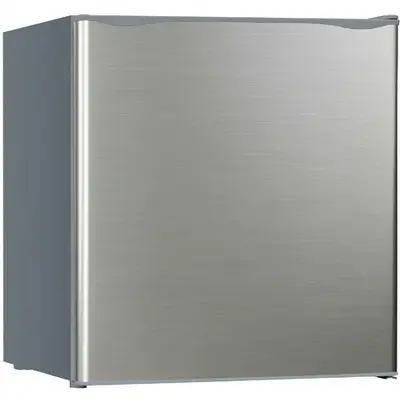 Mini frigo avec congélateur BERGEN Gris Acier inoxydable 46L