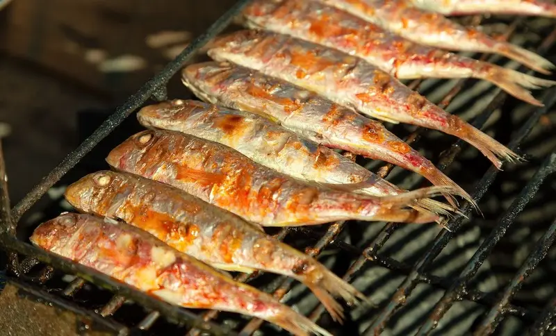 Rouget au bbq